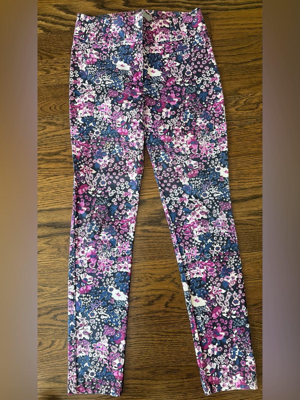 Floral Print pants - Purple, pink & Blue